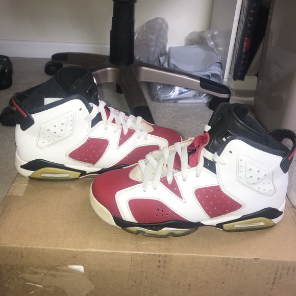 Jordan Retro 6 Carmine (size 5Y) 2014 - Picture 1 of 4